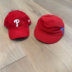 Toddler Phillies Baseball Caps Bundle